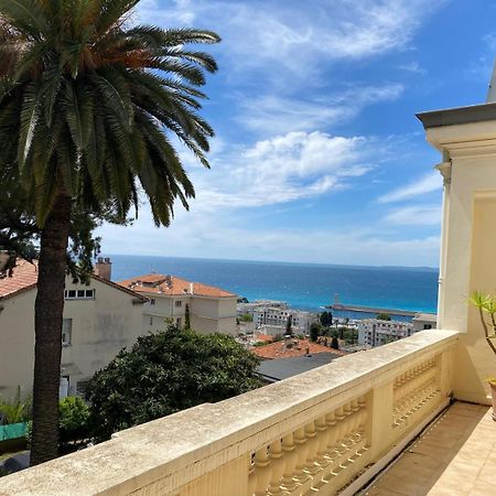 Palmeraie - Magnifique Appartement D'Epoque Avec Vue Mer 4 Personnes Avec Terrasse Le Port Ніцца Екстер'єр фото
