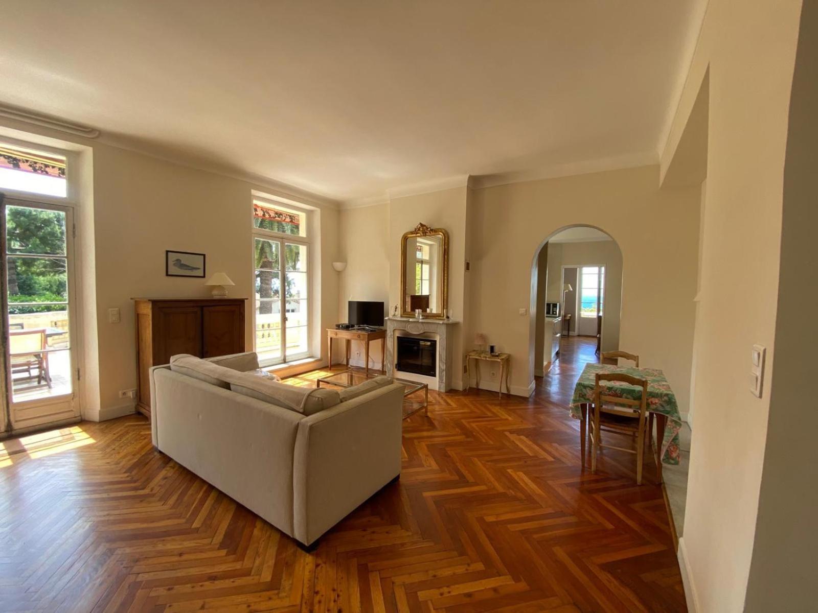 Palmeraie - Magnifique Appartement D'Epoque Avec Vue Mer 4 Personnes Avec Terrasse Le Port Ніцца Екстер'єр фото